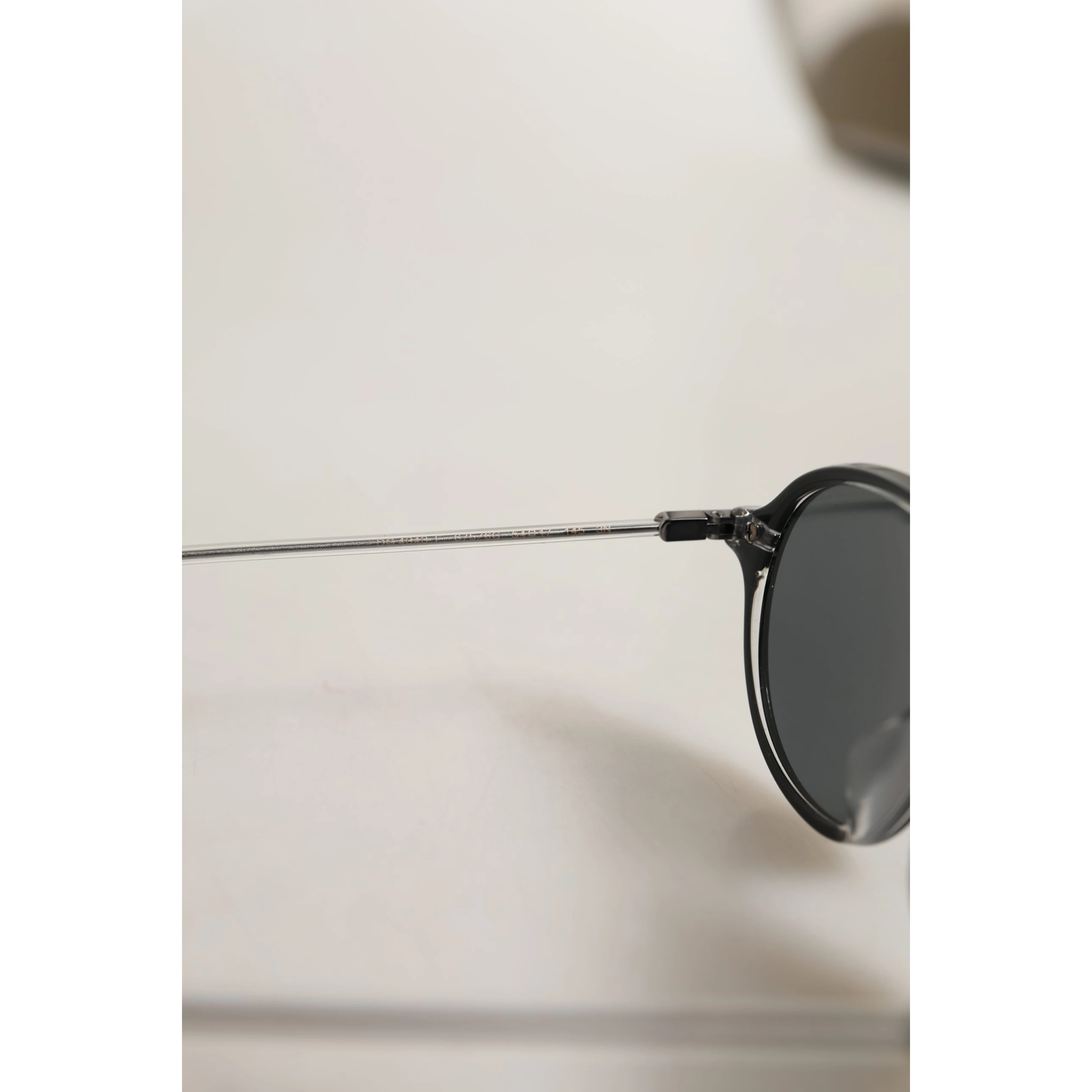 Black Acetate Frame DG4343F Bridge Detail Sunglasses
