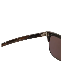 Brown DG4305 Striped Acetate Frame Eyewear Sunglasses