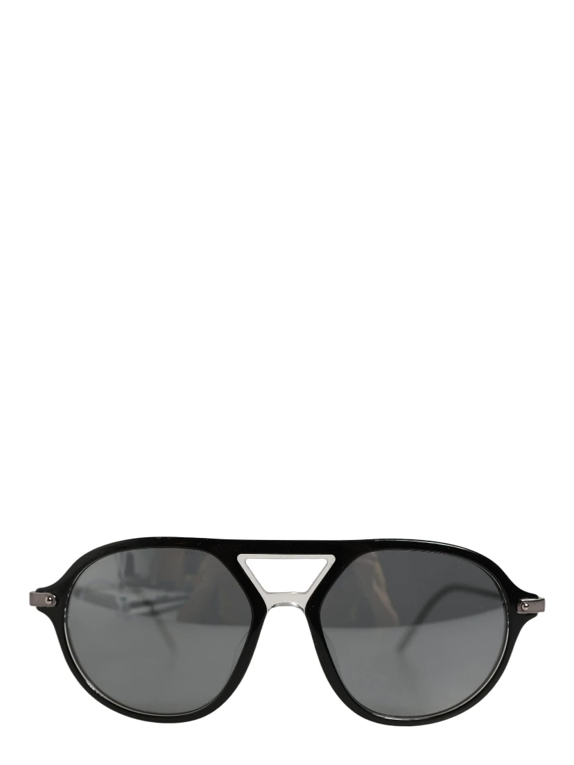 Black Acetate Frame DG4343F Bridge Detail Sunglasses