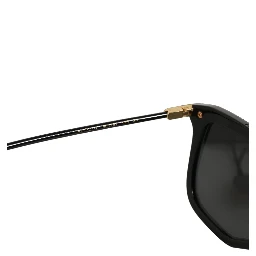 Black DG4327F Double Bridge Square Frame Sunglasses