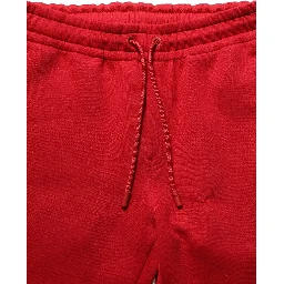 Red Cotton Drawstring Jogger Men Trouser Pants