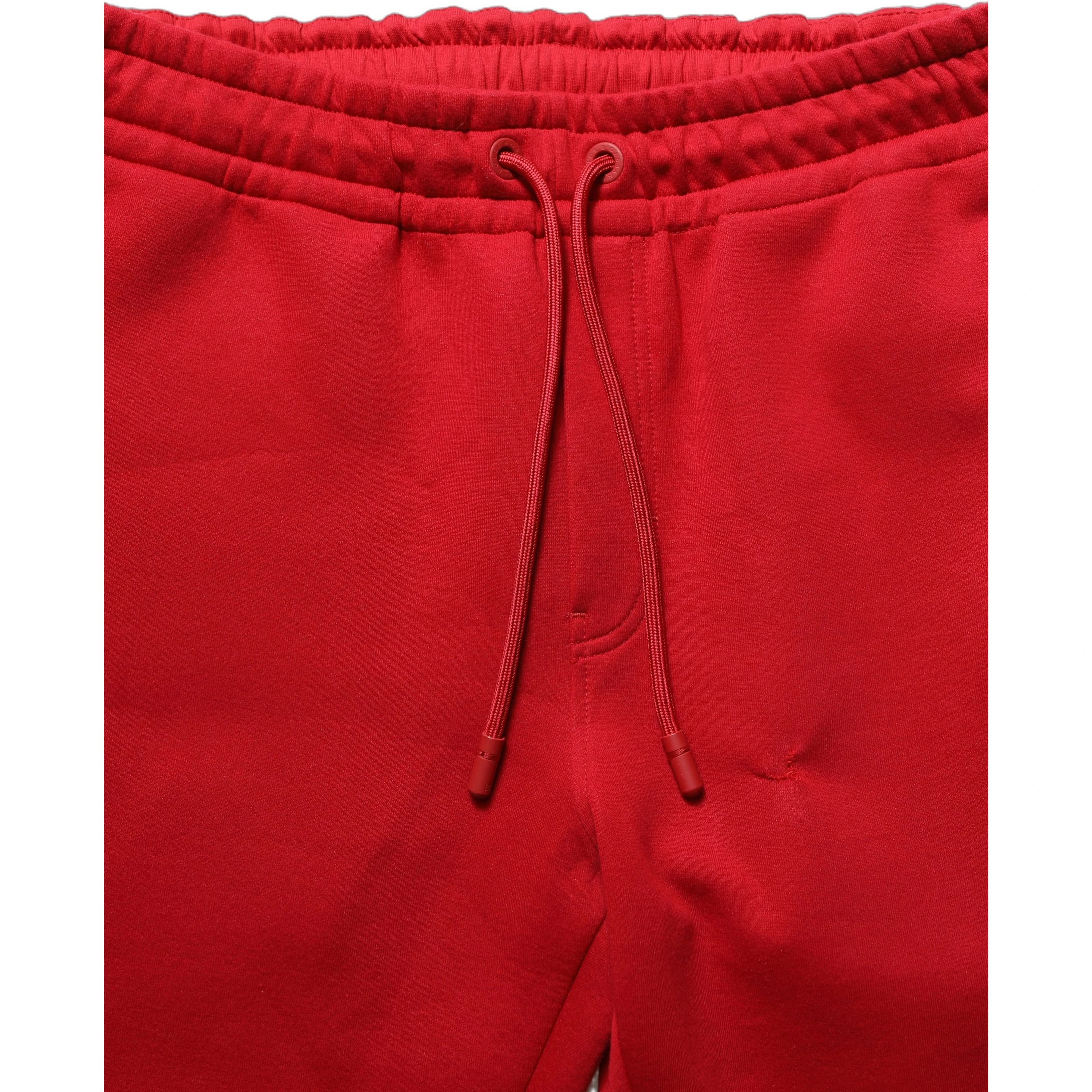 Red Cotton Drawstring Jogger Men Trouser Pants