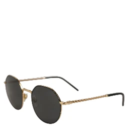 Gold Toned Metal Frame DG2286 Round Eyewear Sunglasses
