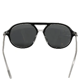 Black Acetate Frame DG4343F Bridge Detail Sunglasses