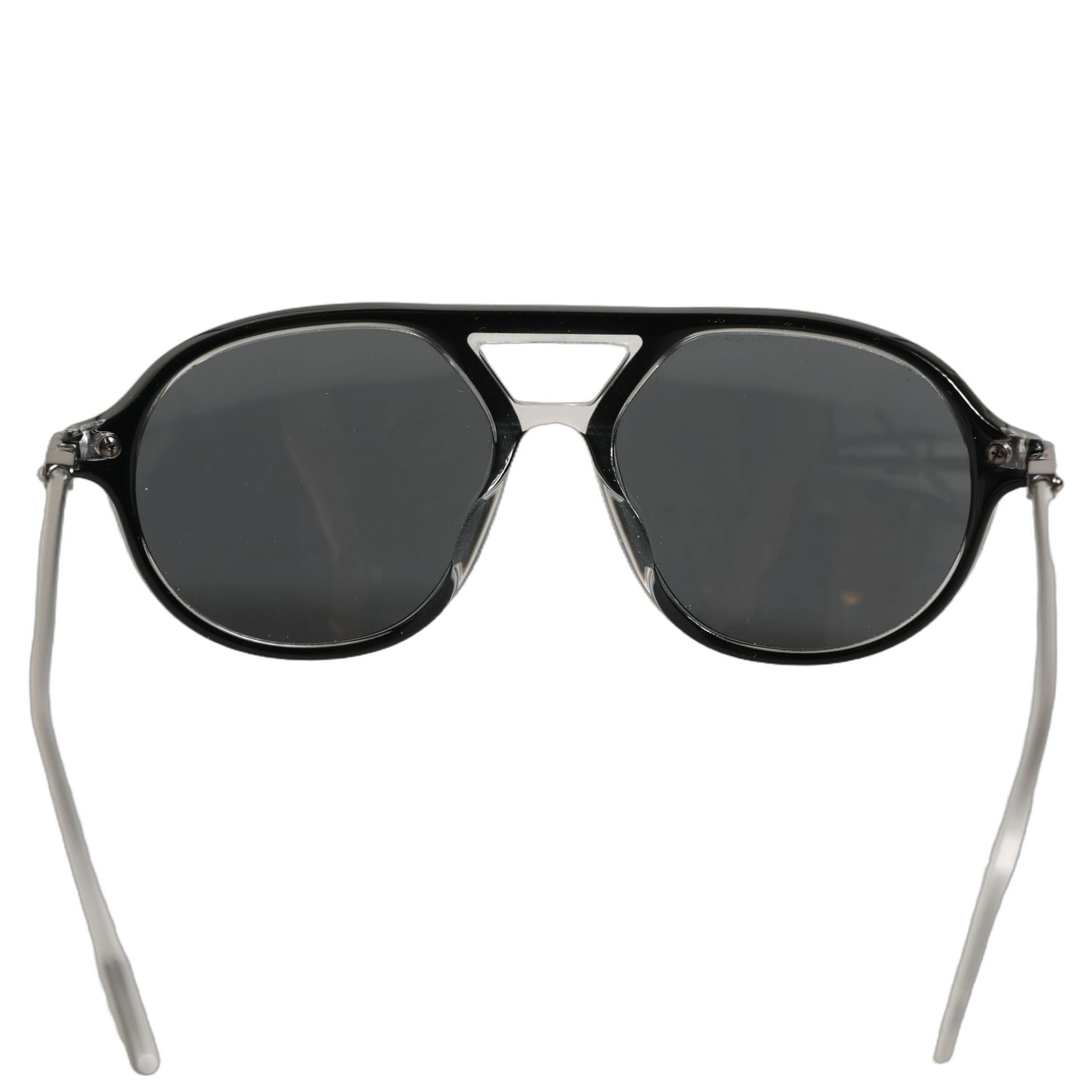 Black Acetate Frame DG4343F Bridge Detail Sunglasses