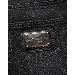 Dark Gray Cotton WideLeg Oversize Denim Jeans