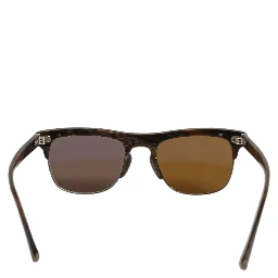 Brown DG4305 Striped Acetate Frame Eyewear Sunglasses