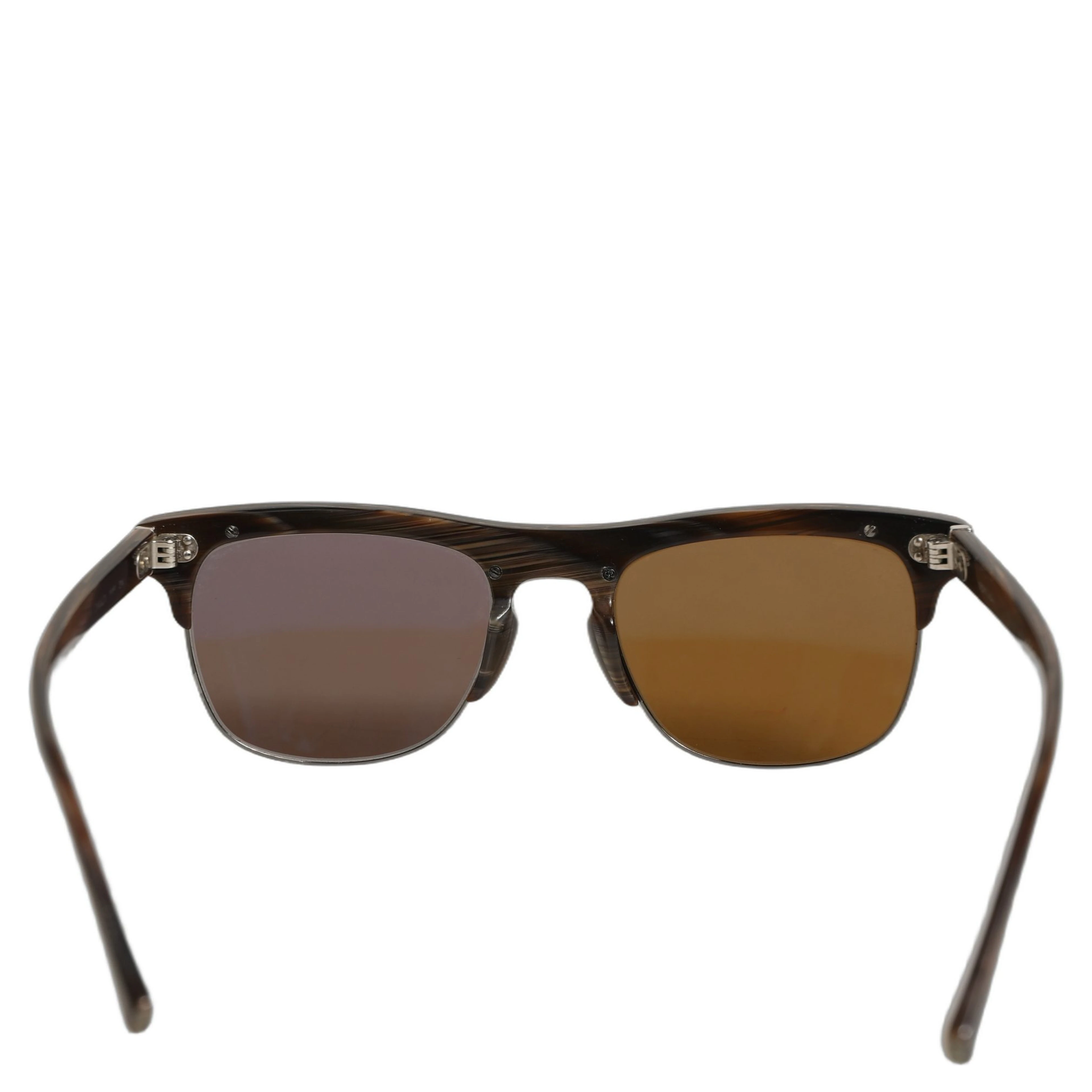 Brown DG4305 Striped Acetate Frame Eyewear Sunglasses