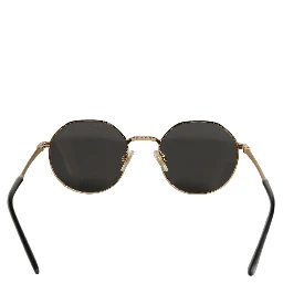 Gold Toned Metal Frame DG2286 Round Eyewear Sunglasses