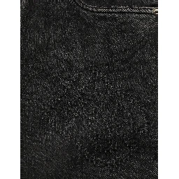 Dark Gray Cotton WideLeg Oversize Denim Jeans