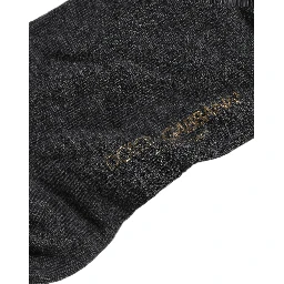 Dark Gray Wool Over The Calf Knee High Accessory Socks