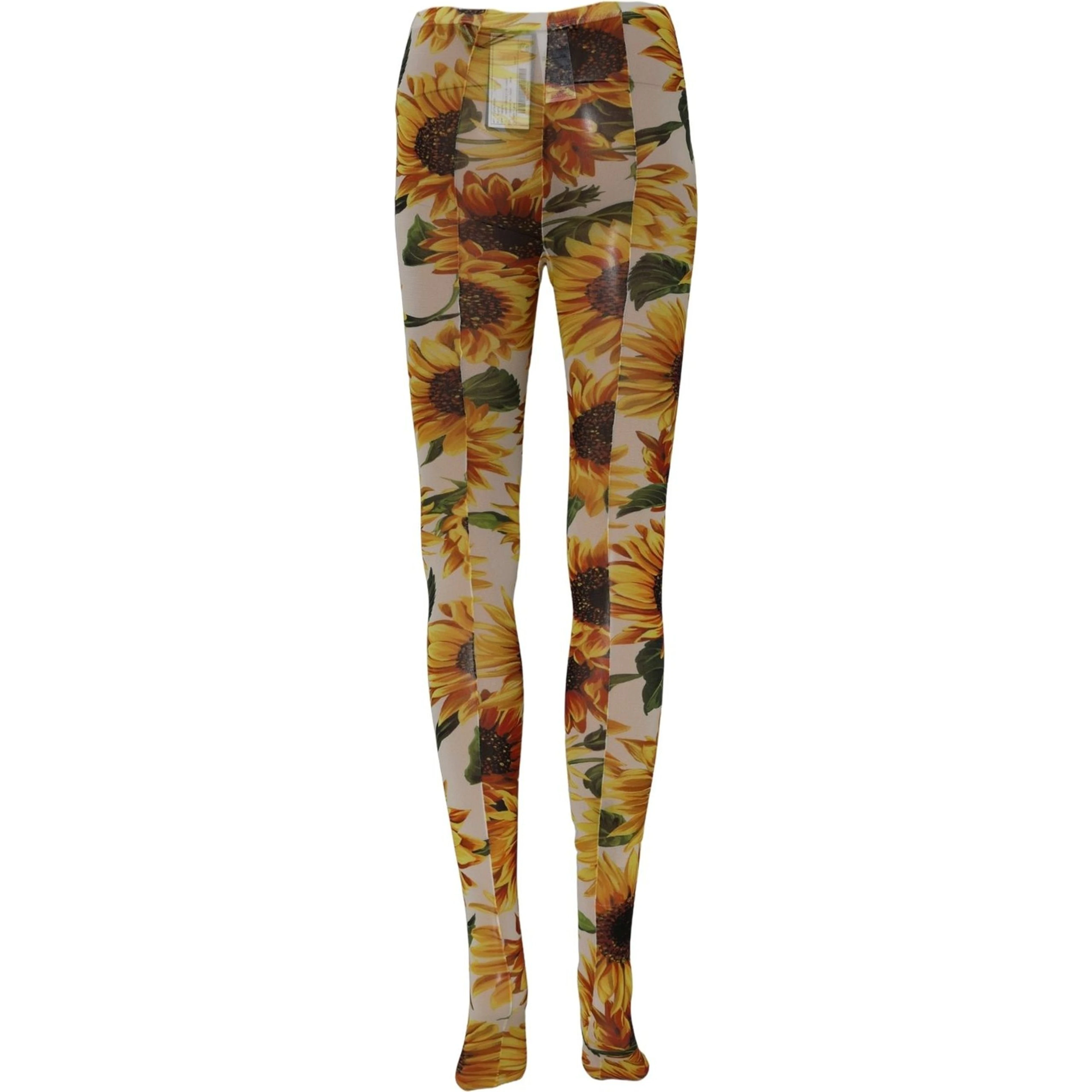 Multicolor Floral Nylon Tights Stockings Socks