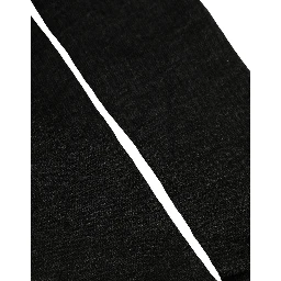 Black Wool DG Logo Mid Calf Accessory Socks