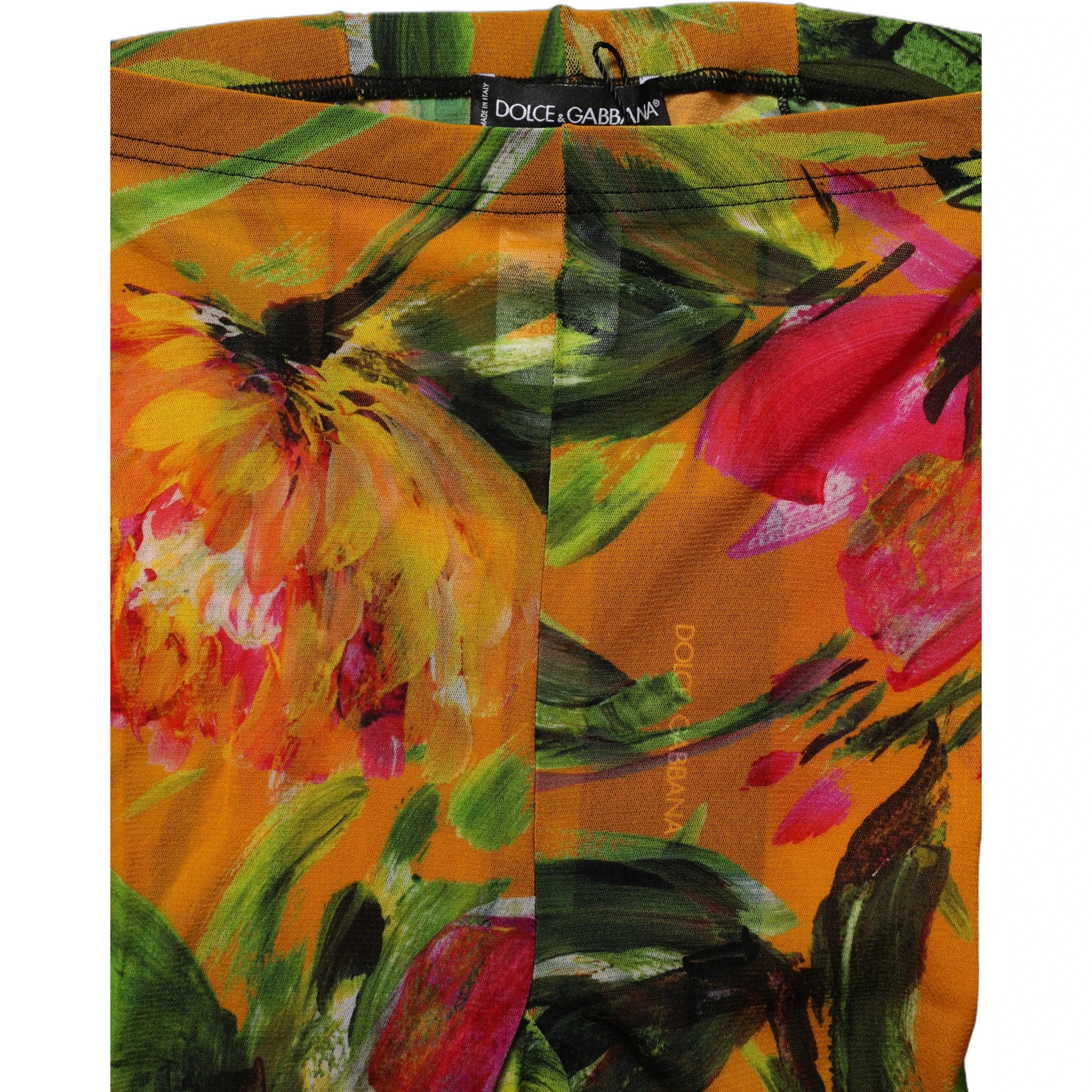 Floral Nylon Tights Stockings Multicolor Socks