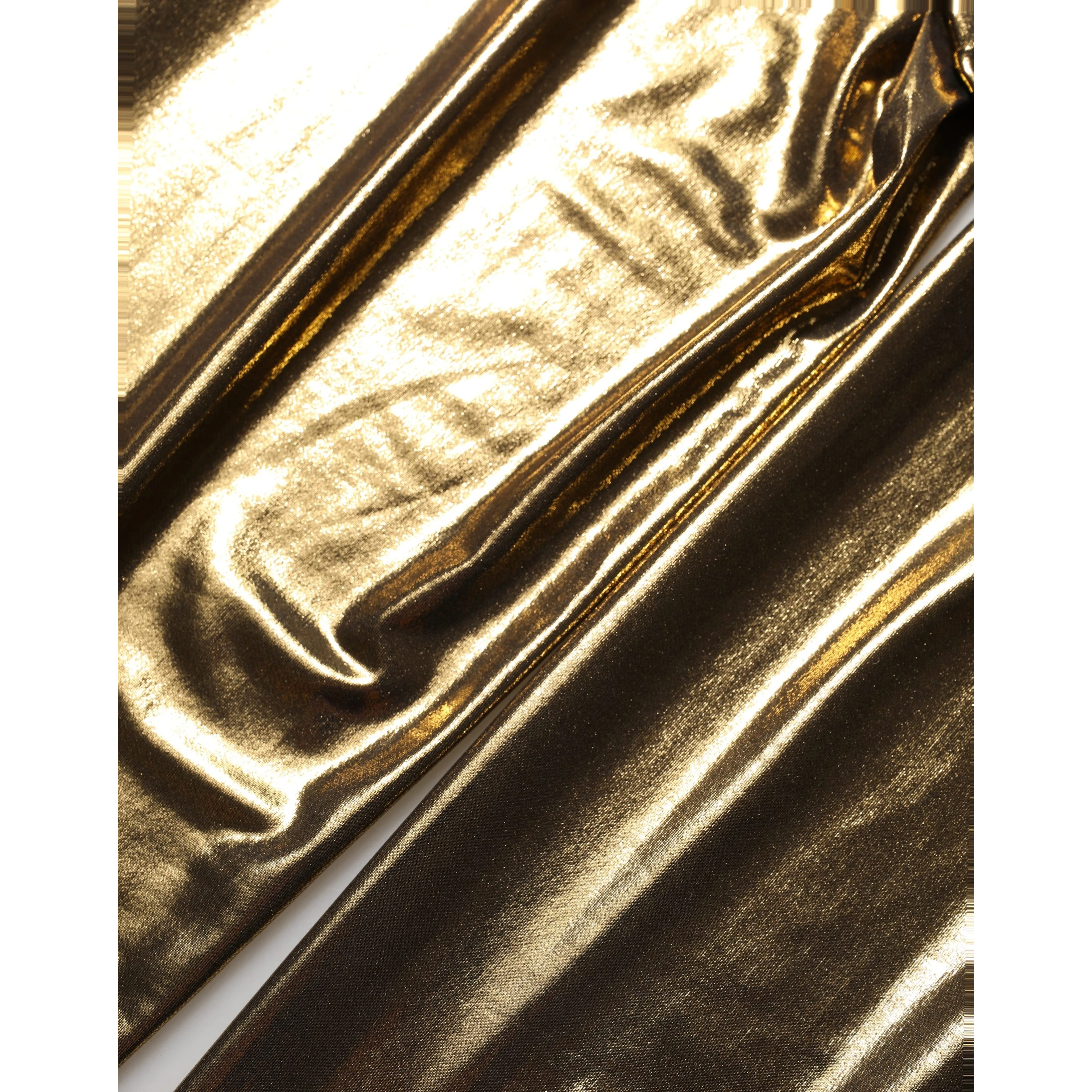 Gold Metallic Leggings Pantyhose Stockings Socks