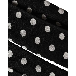 Black Polka Dot Fishnet Pantyhose Stockings Socks