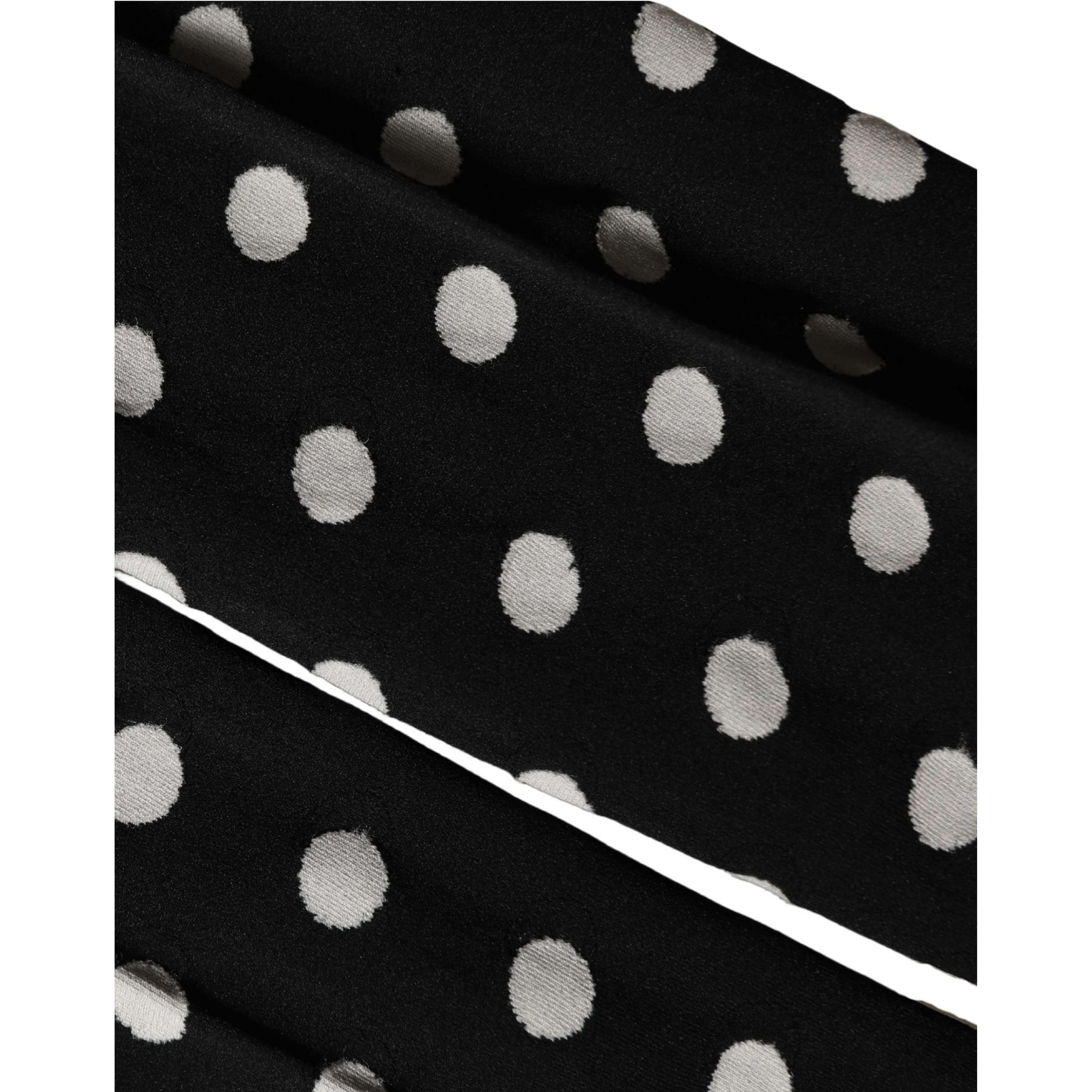 Black Polka Dot Fishnet Pantyhose Stockings Socks