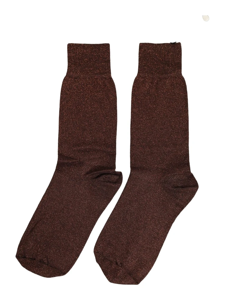 Dark Brown Viscose Mid Calf Accessory Socks alternative