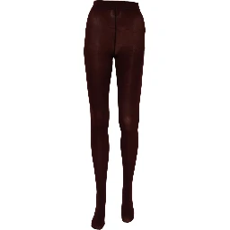Maroon Nylon Tights Stocking Pantyhose Socks