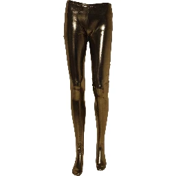 Gold Metallic Leggings Pantyhose Stockings Socks