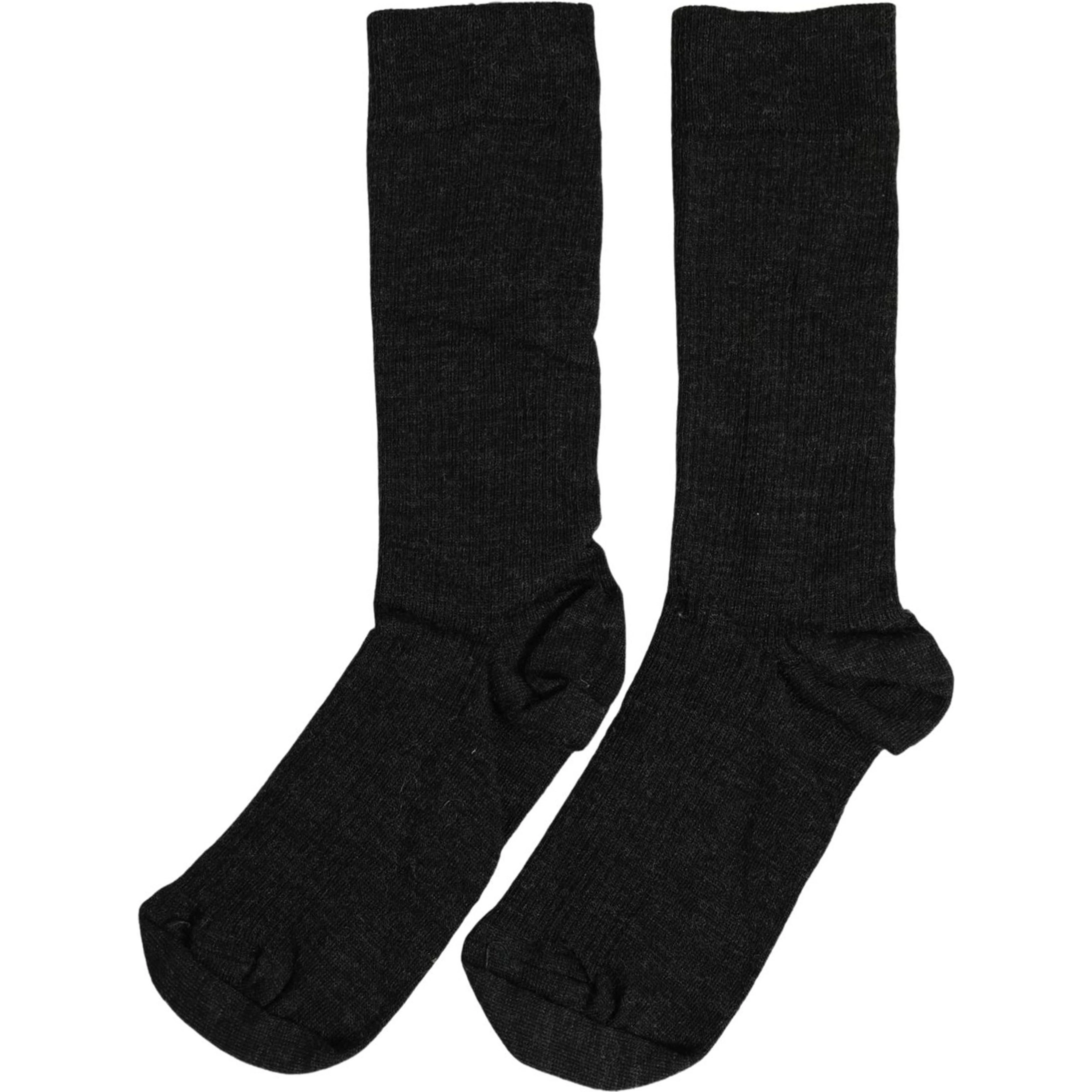Black Wool DG Logo Mid Calf Accessory Socks