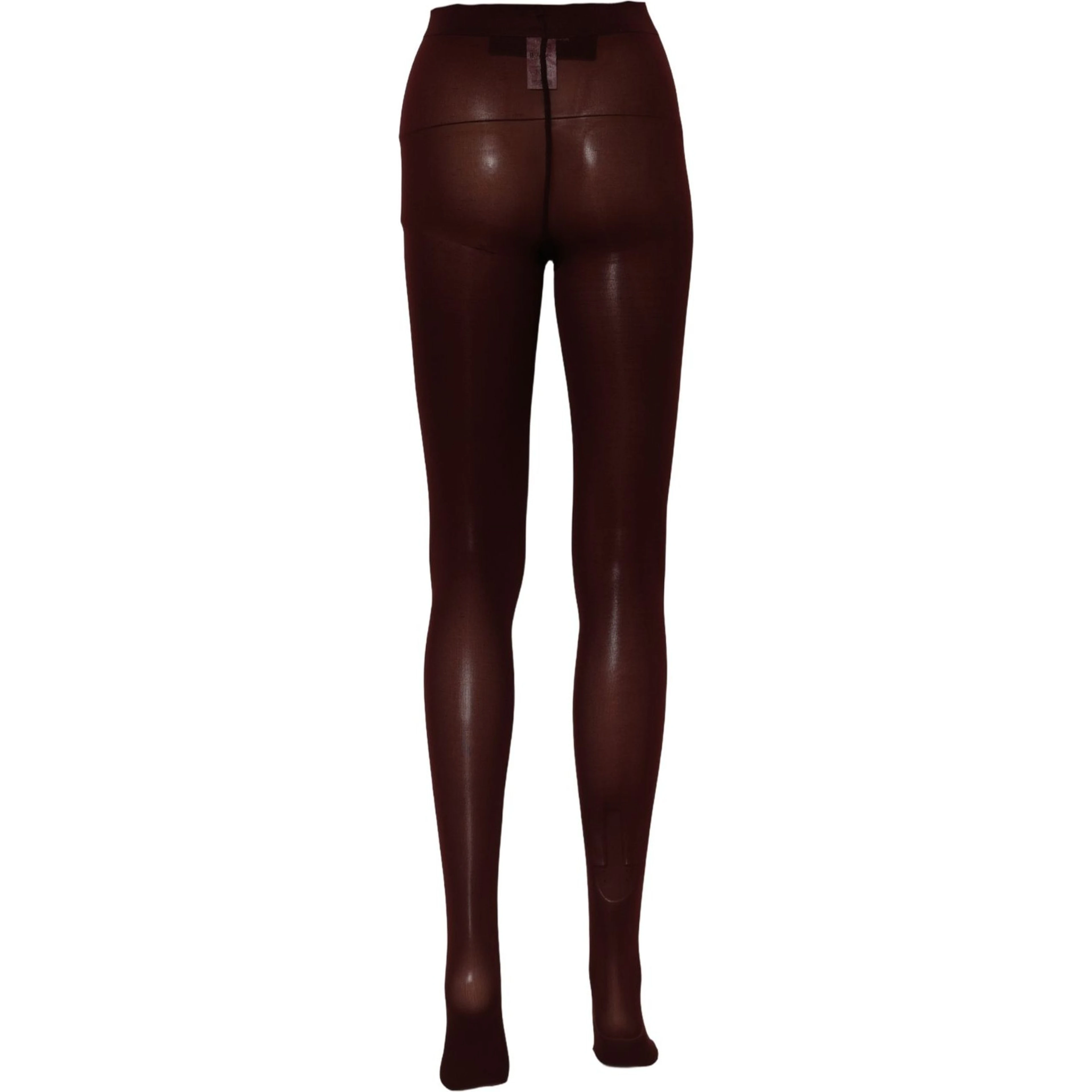 Maroon Nylon Tights Stocking Pantyhose Socks