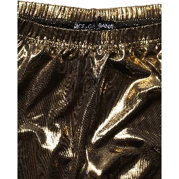 Gold Metallic Leggings Pantyhose Stockings Socks