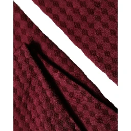 Burgundy Nylon Fishnet Pantyhose Stockings Socks