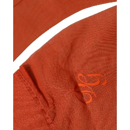 Orange Knee High Sheer Nylon Accessory Socks