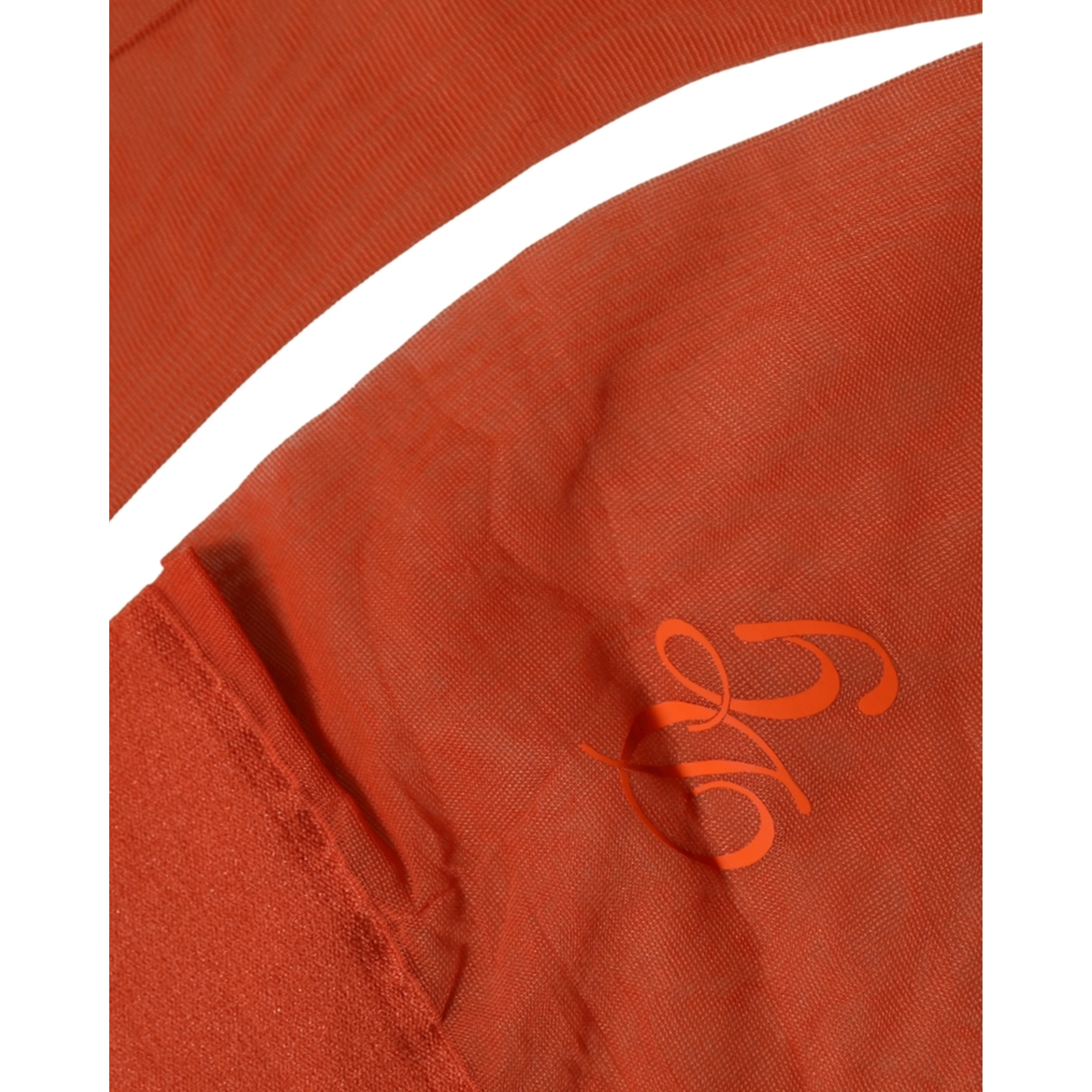 Orange Knee High Sheer Nylon Accessory Socks