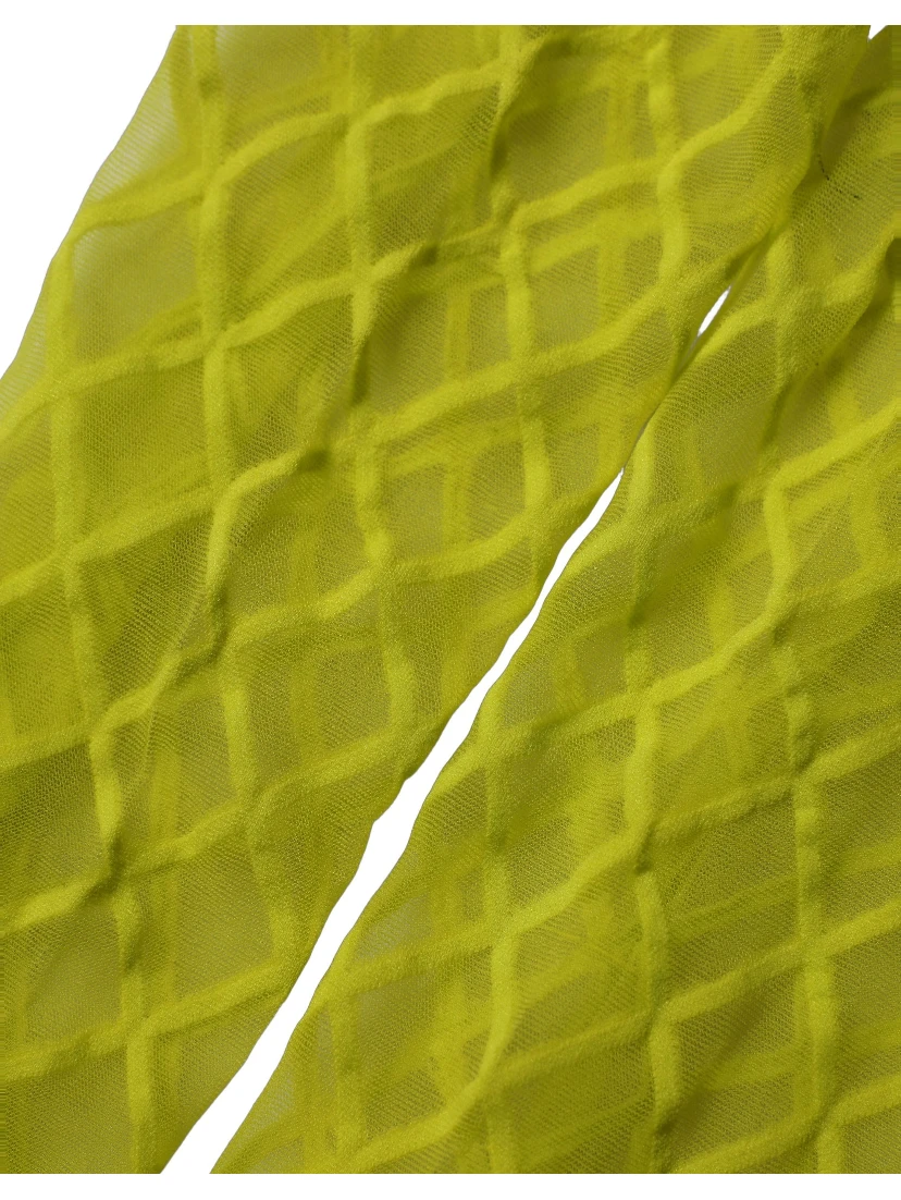 Green Nylon Fishnet Pantyhose Stockings Socks