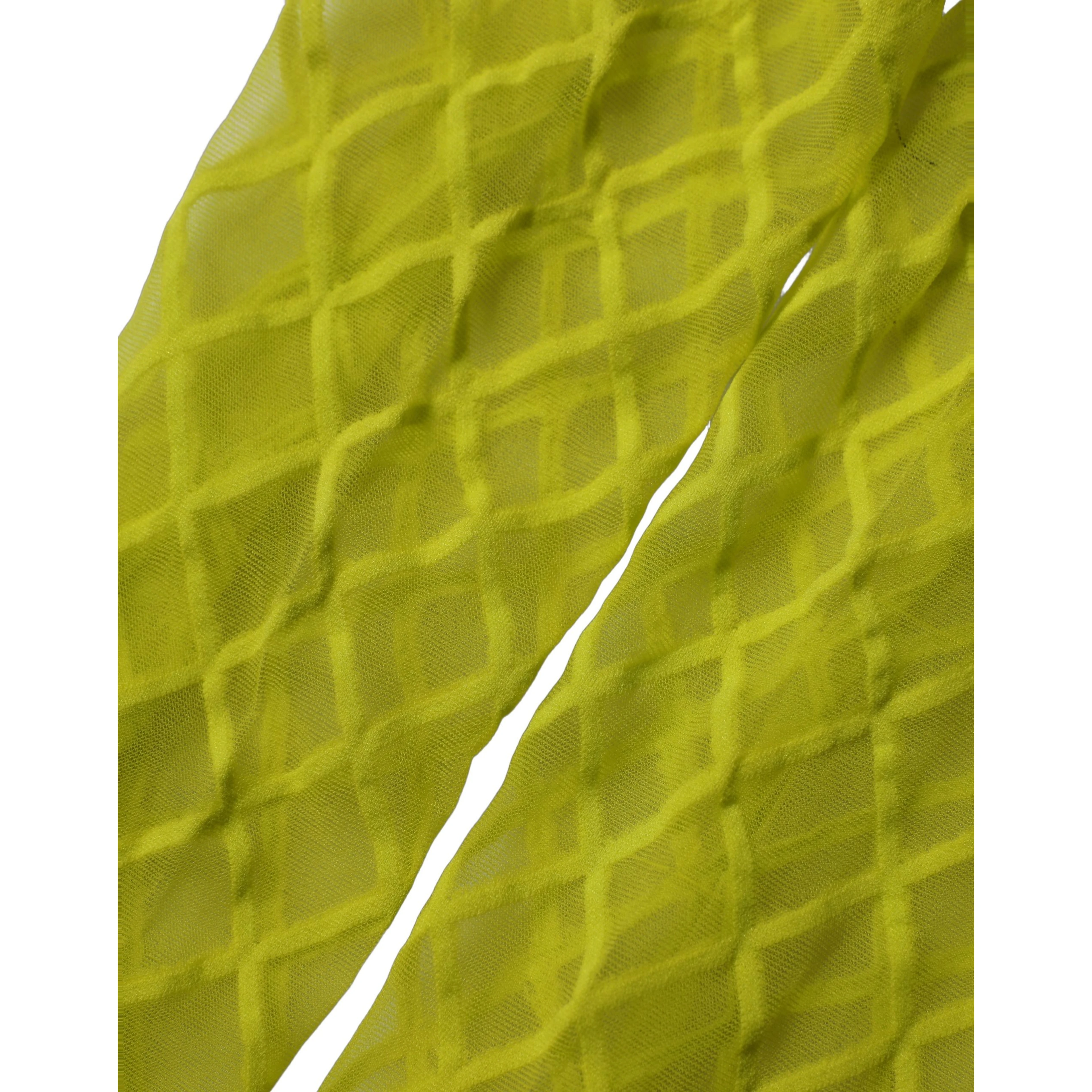 Green Nylon Fishnet Pantyhose Stockings Socks