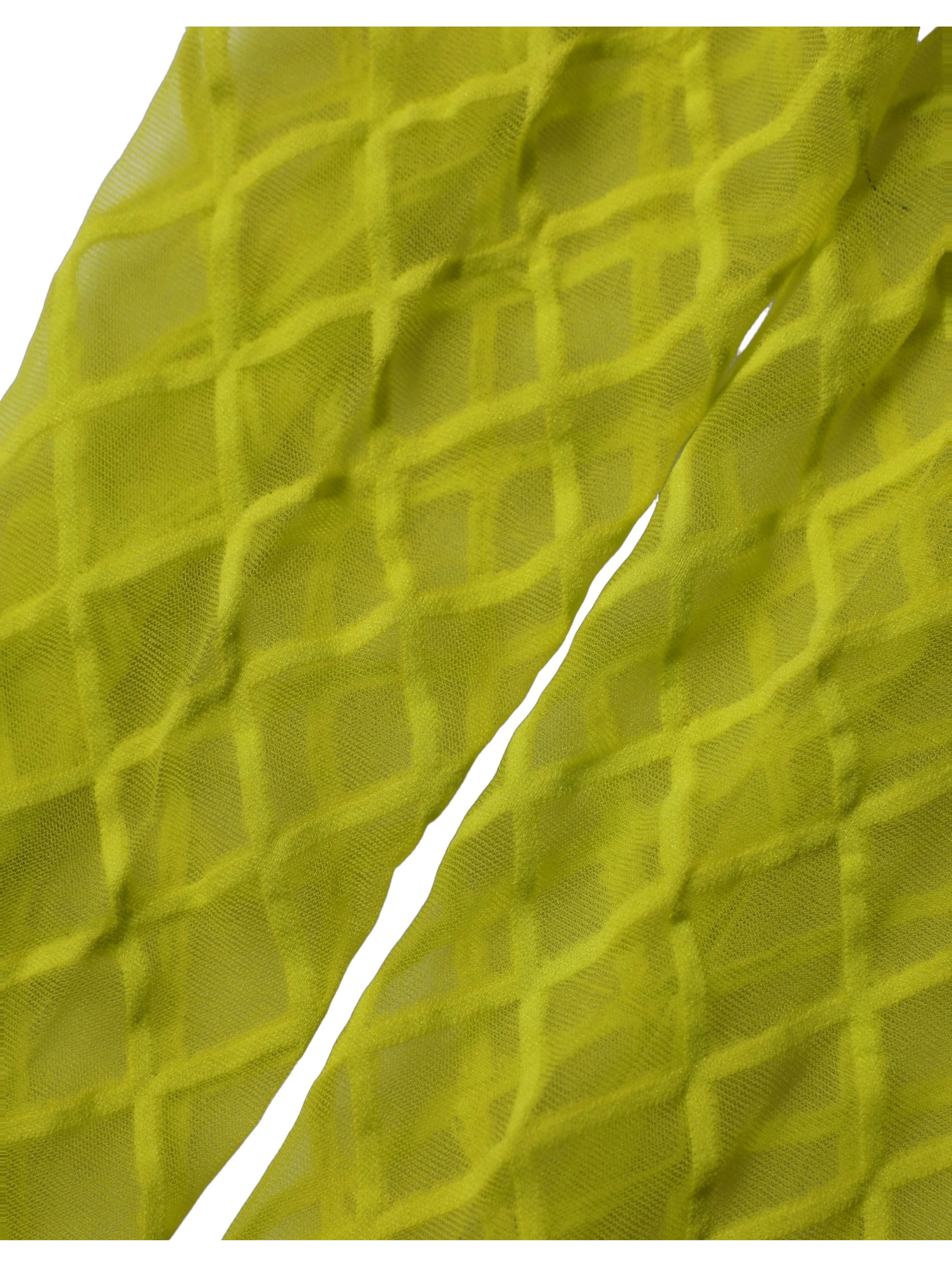 Green Nylon Fishnet Pantyhose Stockings Socks