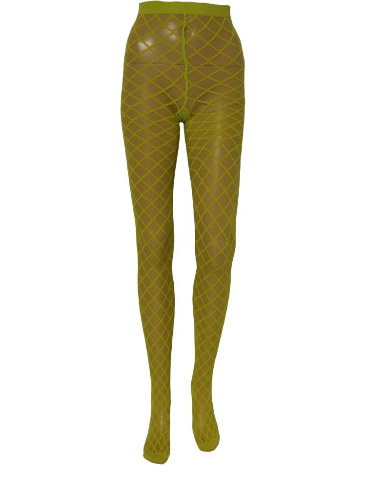 Green Nylon Fishnet Pantyhose Stockings Socks alternative