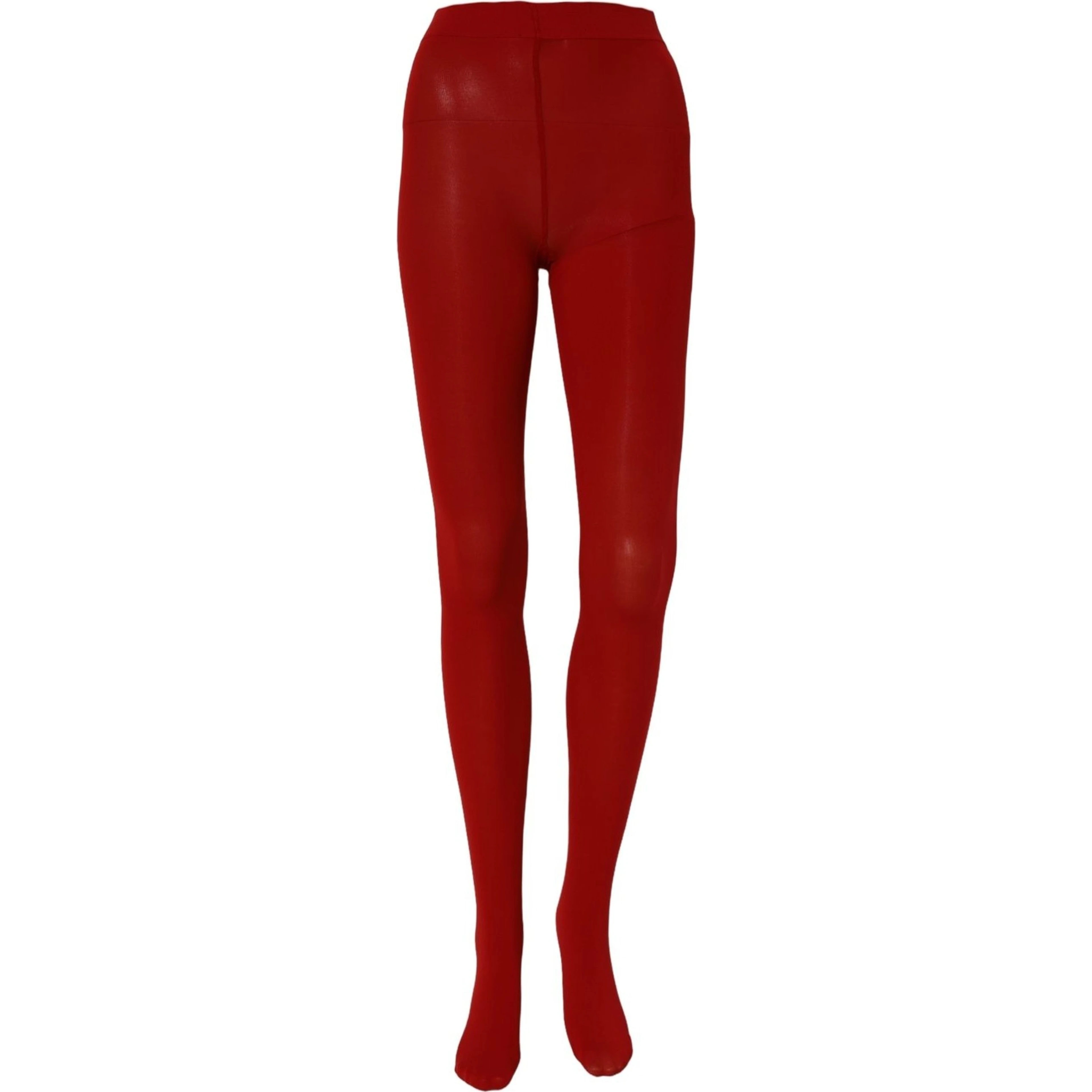 Red Nylon Tights Stocking Pantyhose Socks