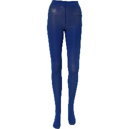 Blue Nylon Tights Stocking Pantyhose Socks