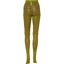 Green Nylon Fishnet Pantyhose Stockings Socks