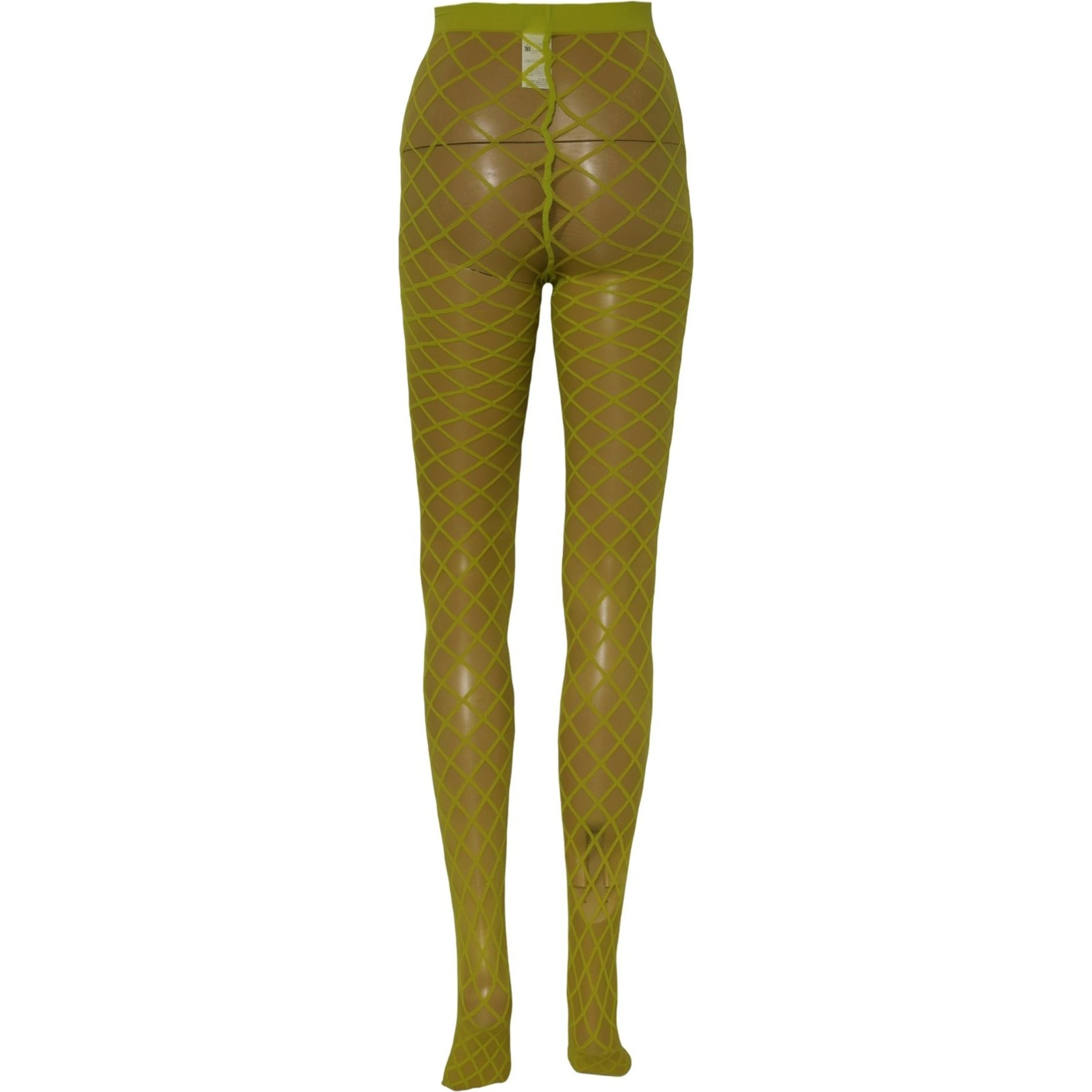 Green Nylon Fishnet Pantyhose Stockings Socks