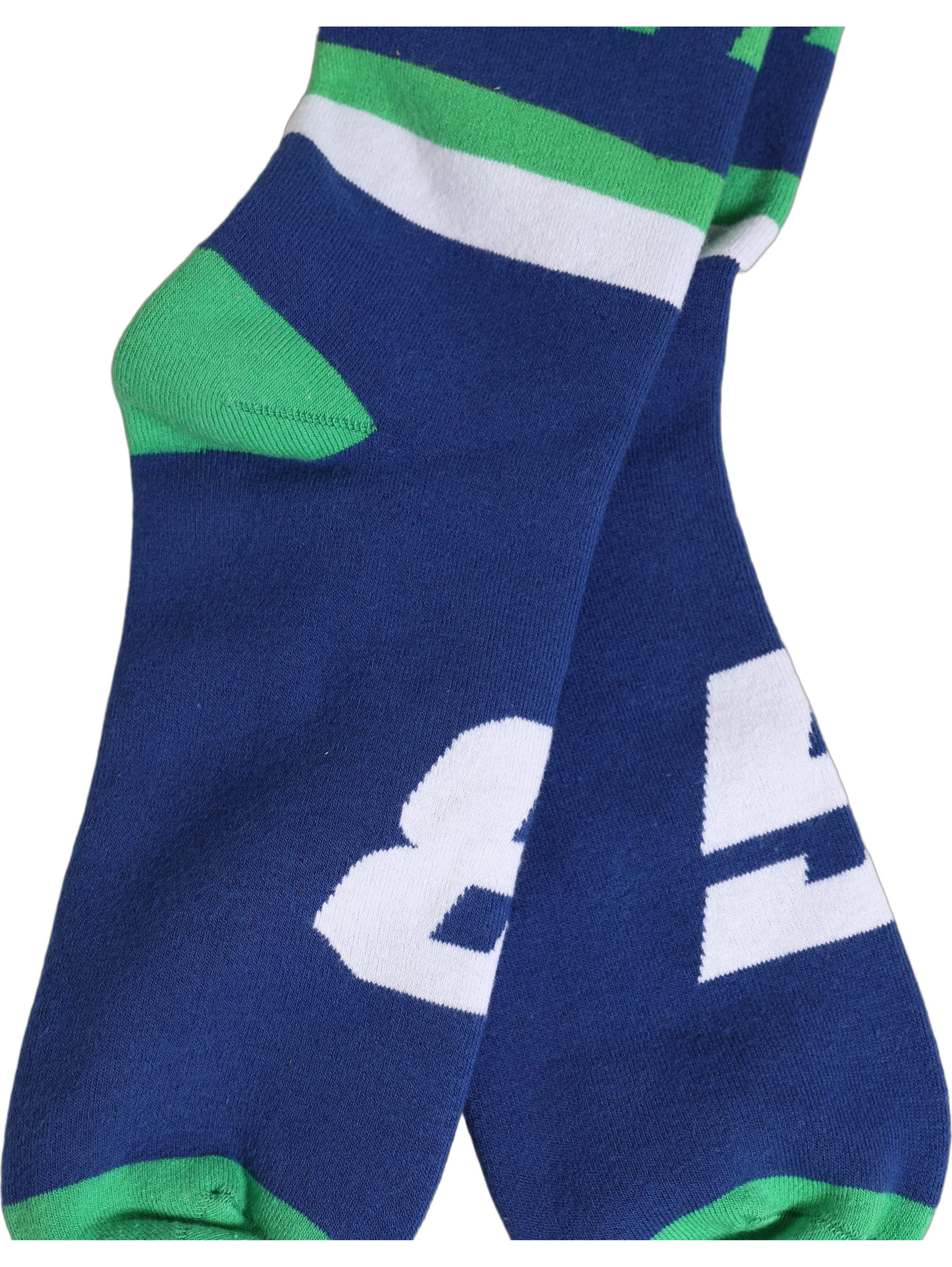 Men Multicolor Cotton Knee High Accessory Socks