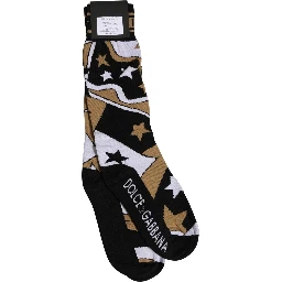 White Polka Dot Over The Calf Accessory Socks