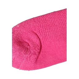 Pink Cotton Ribbed Mid Calf Women Accessory Socks