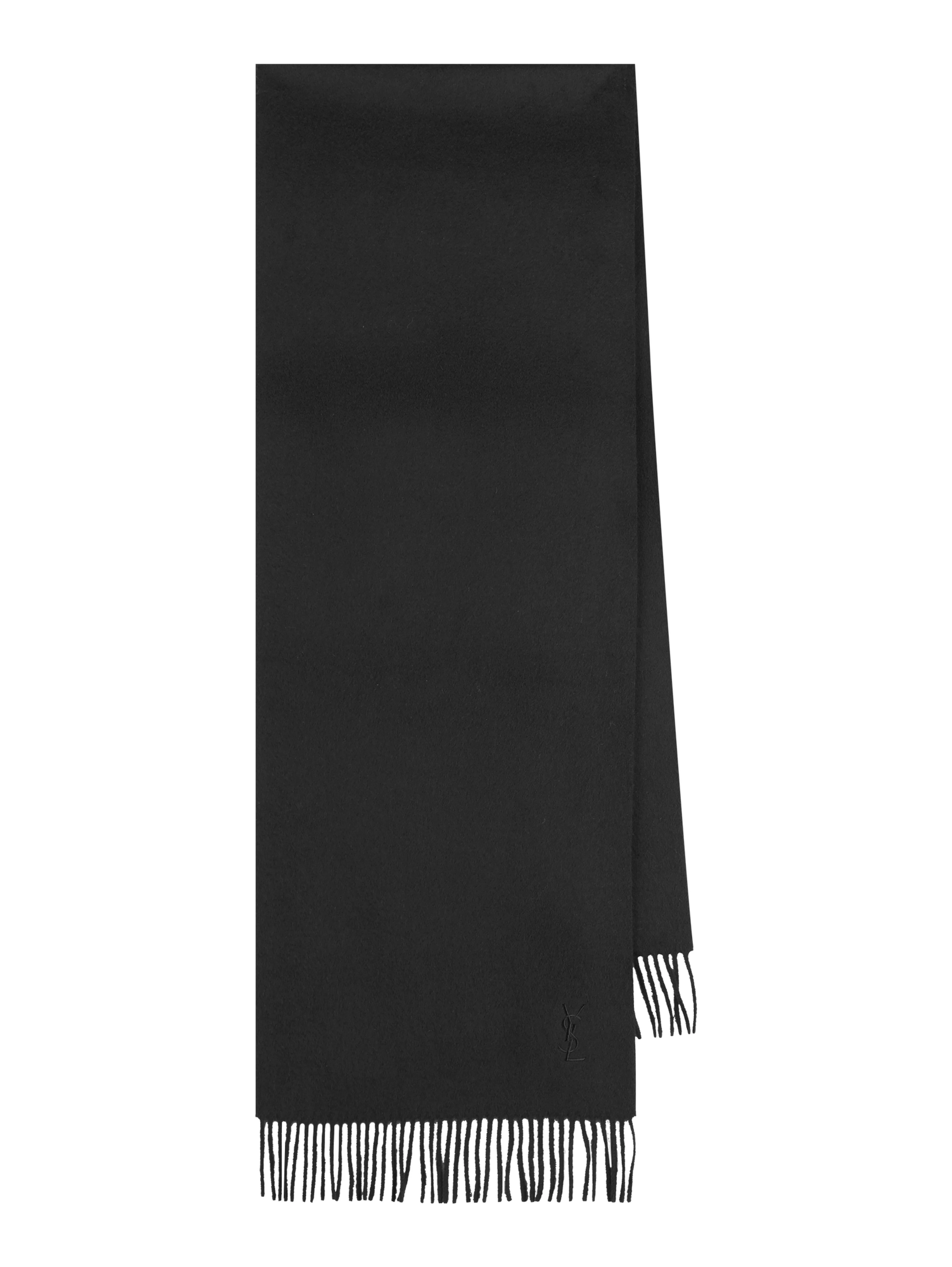 SAINT LAURENT Scarfs Black