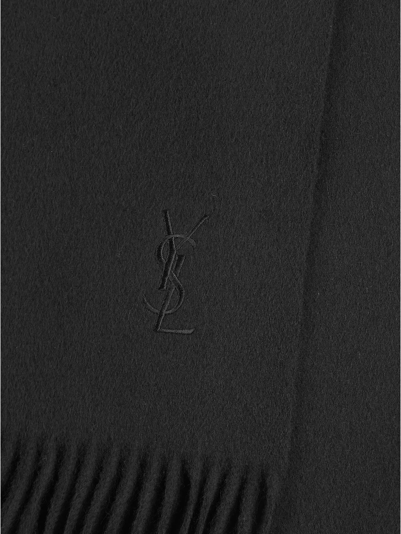 SAINT LAURENT Scarfs Black