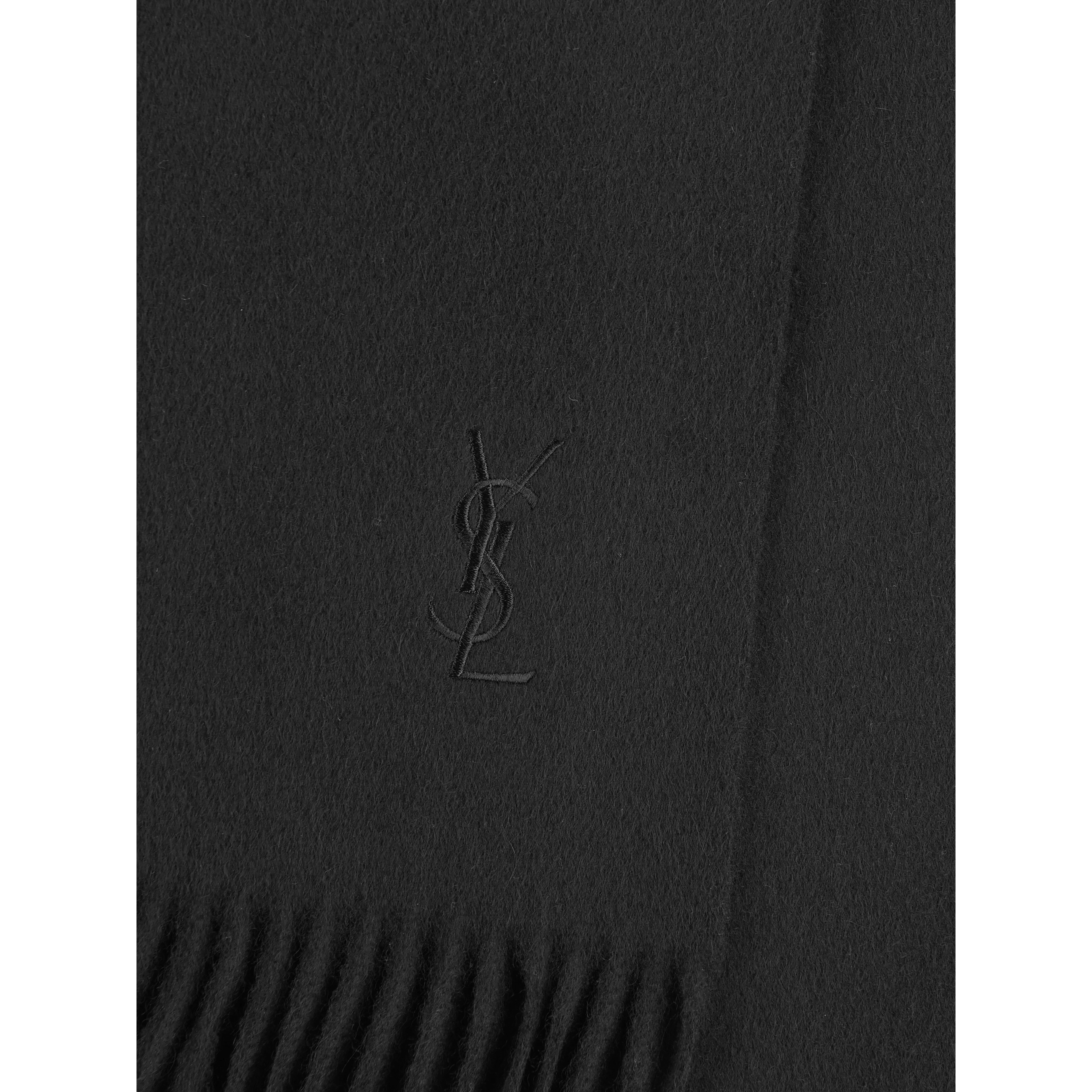 SAINT LAURENT Scarfs Black