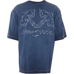 OFF WHITE T-shirts and Polos Blue