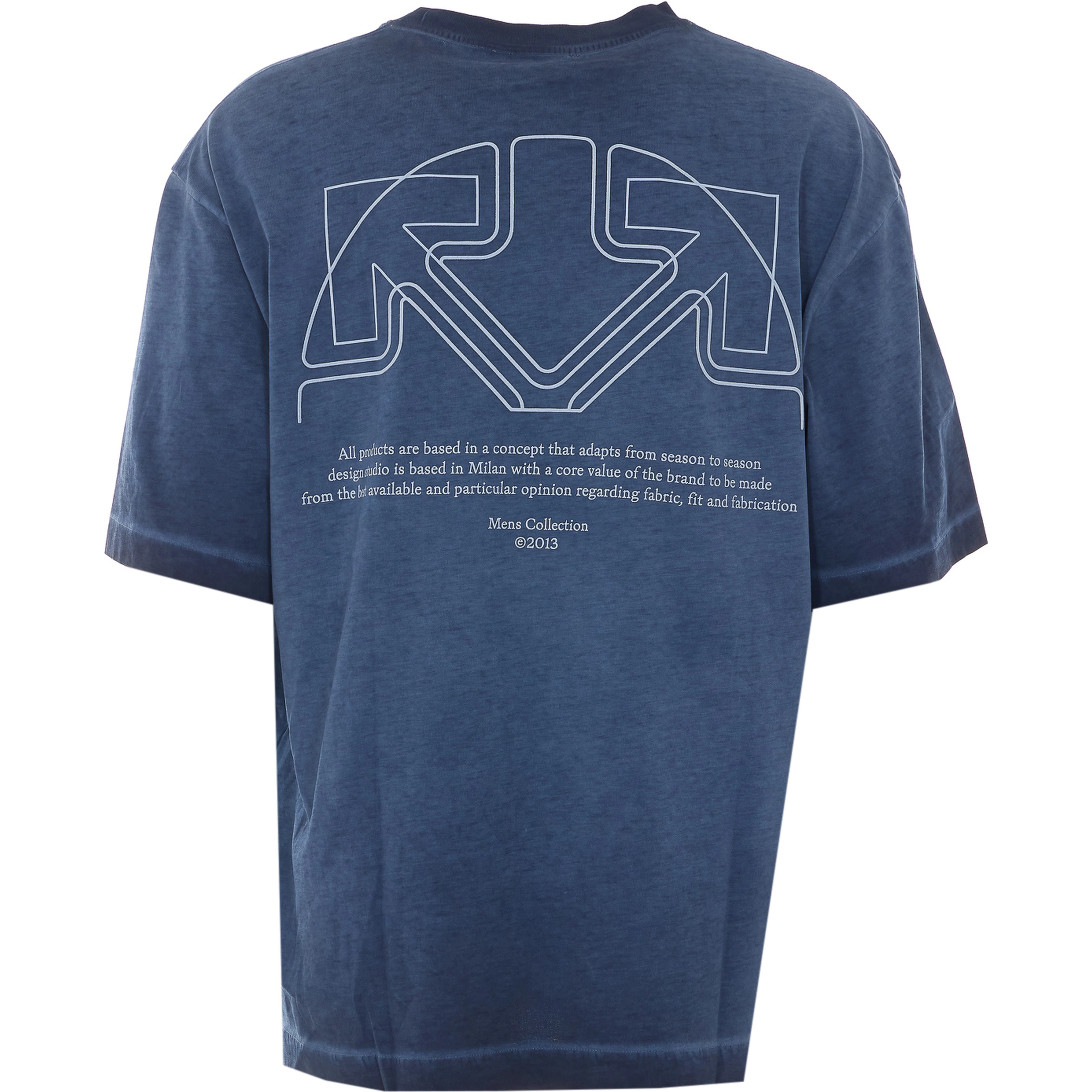 OFF WHITE T-shirts and Polos Blue