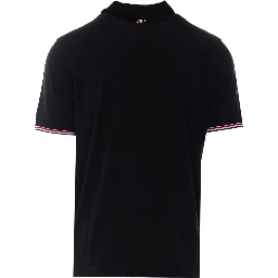 THOM BROWNE T-shirts and Polos Black