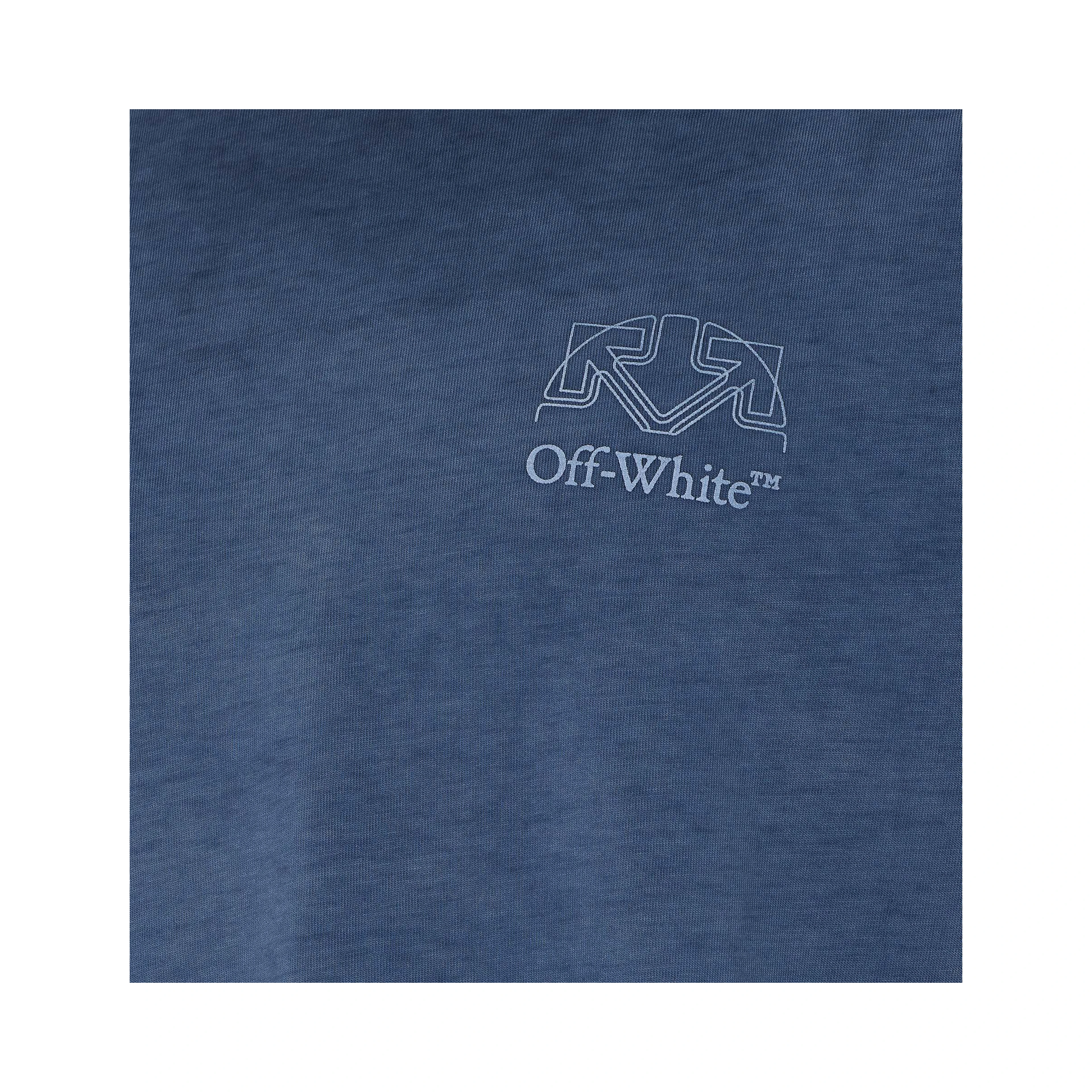 OFF WHITE T-shirts and Polos Blue