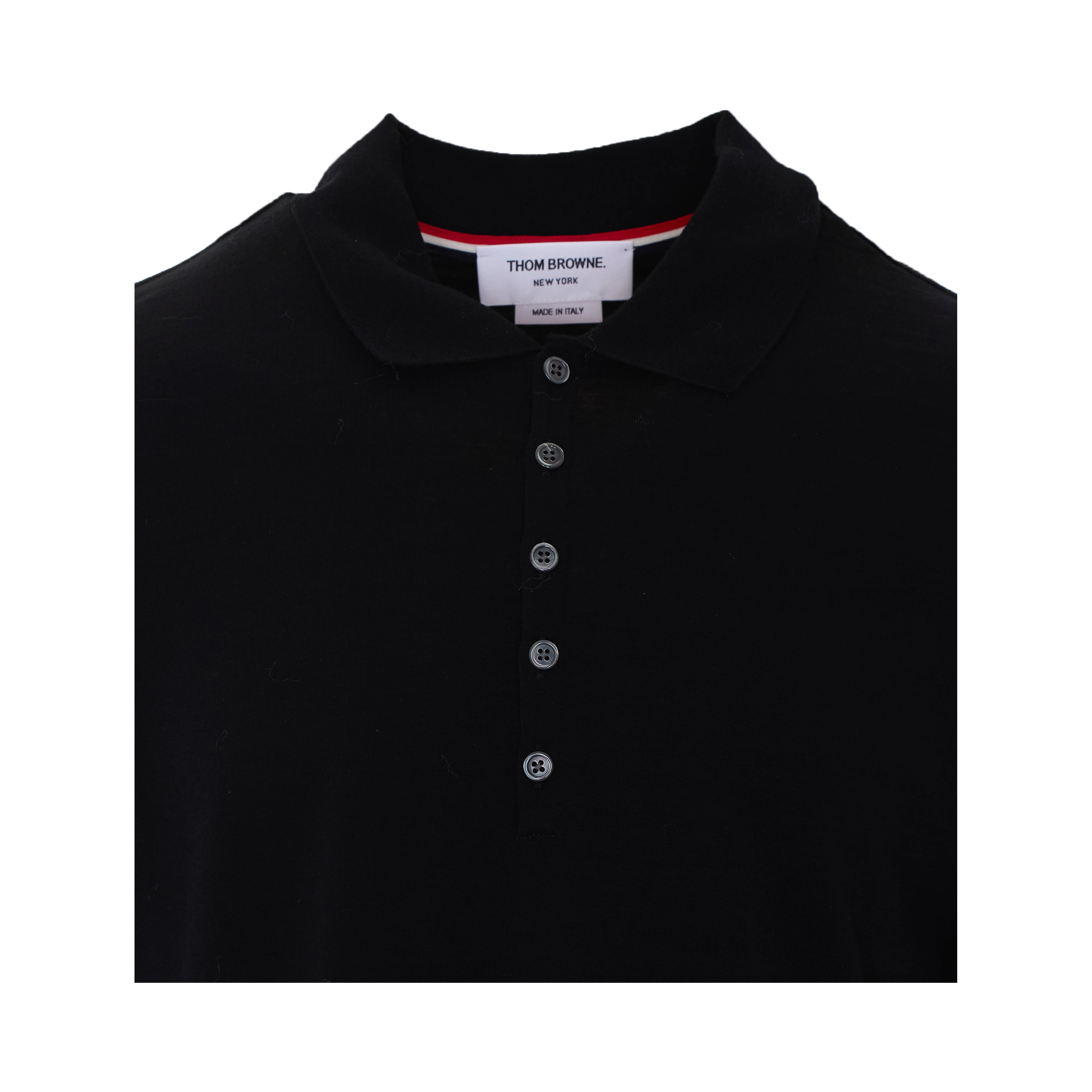 THOM BROWNE T-shirts and Polos Black