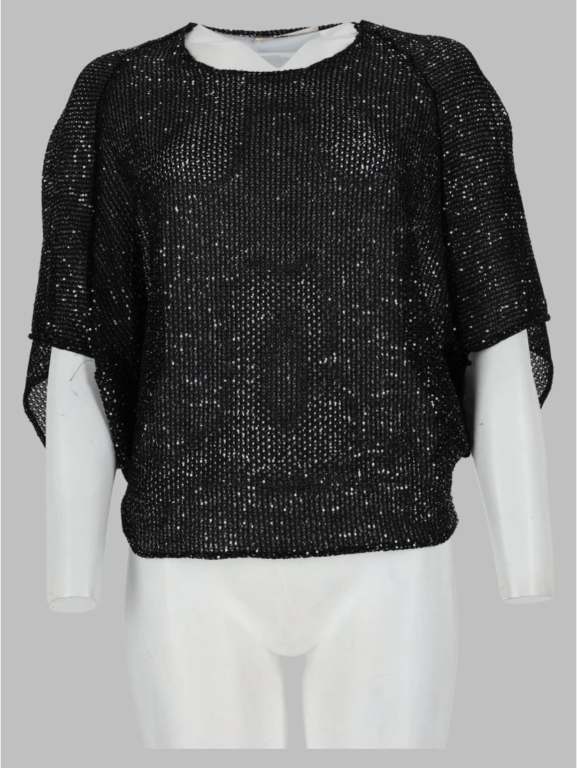 Blusa Con Paillettes